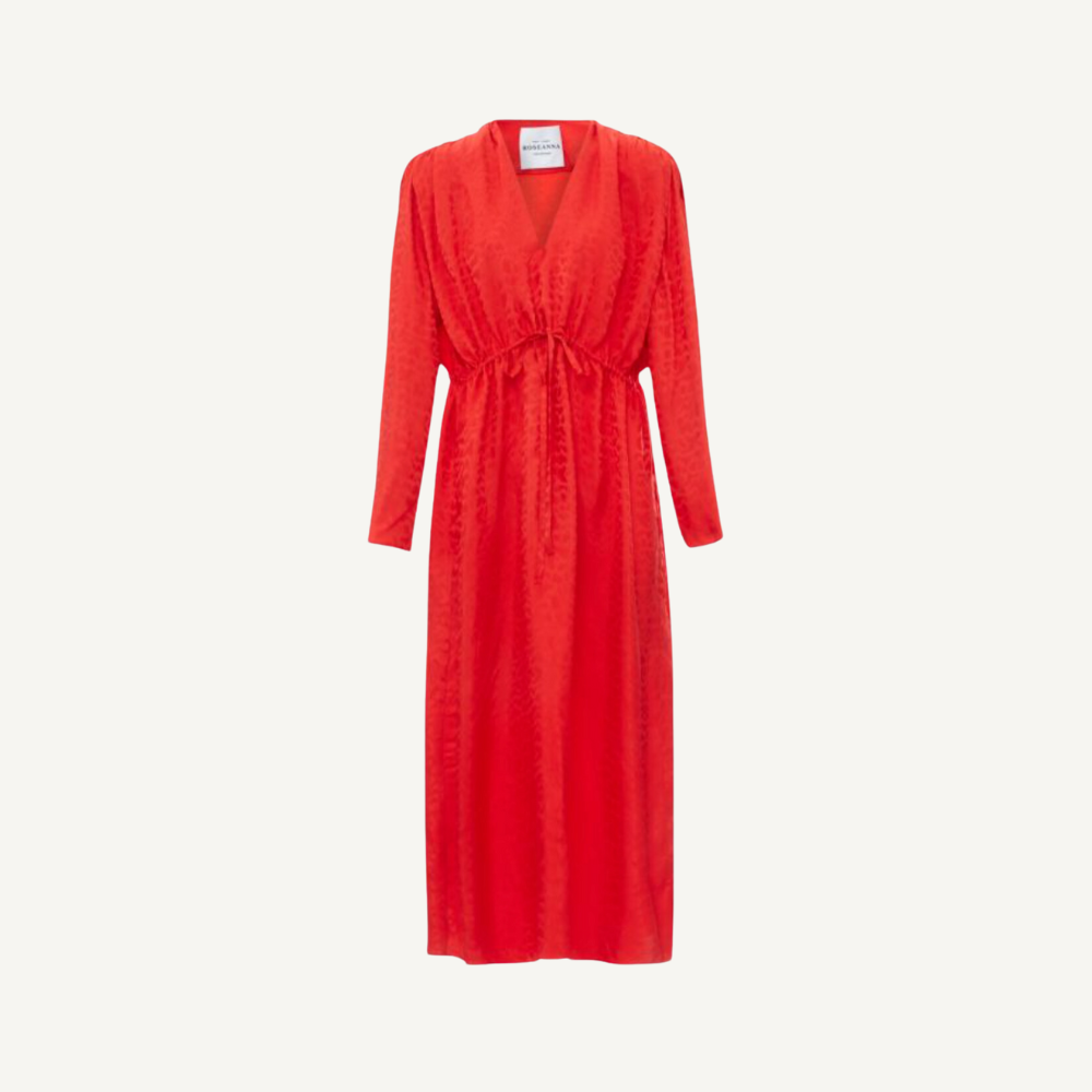 Topshop snake jacquard on sale knot midi dress