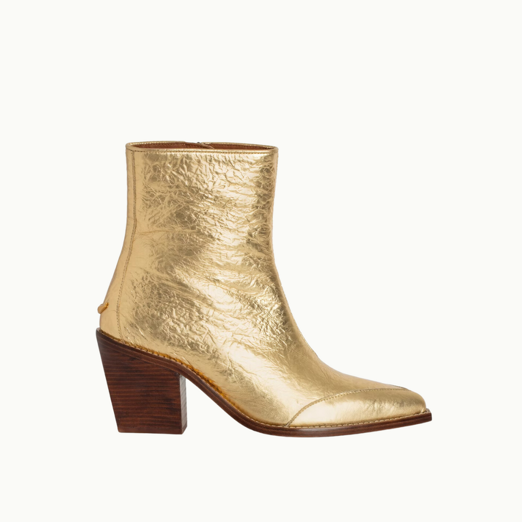 Zadig Voltaire Cara Boots Gold