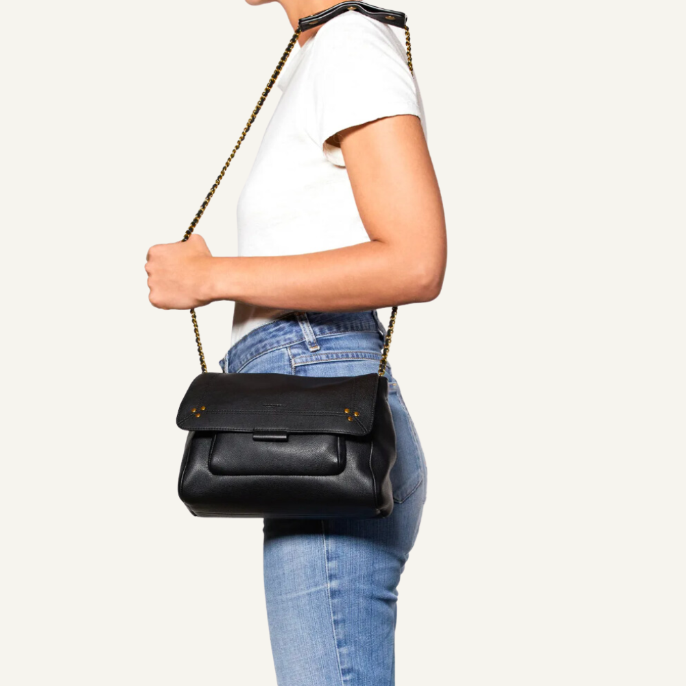 Jerome Dreyfuss Lulu M Noir Brass – costume