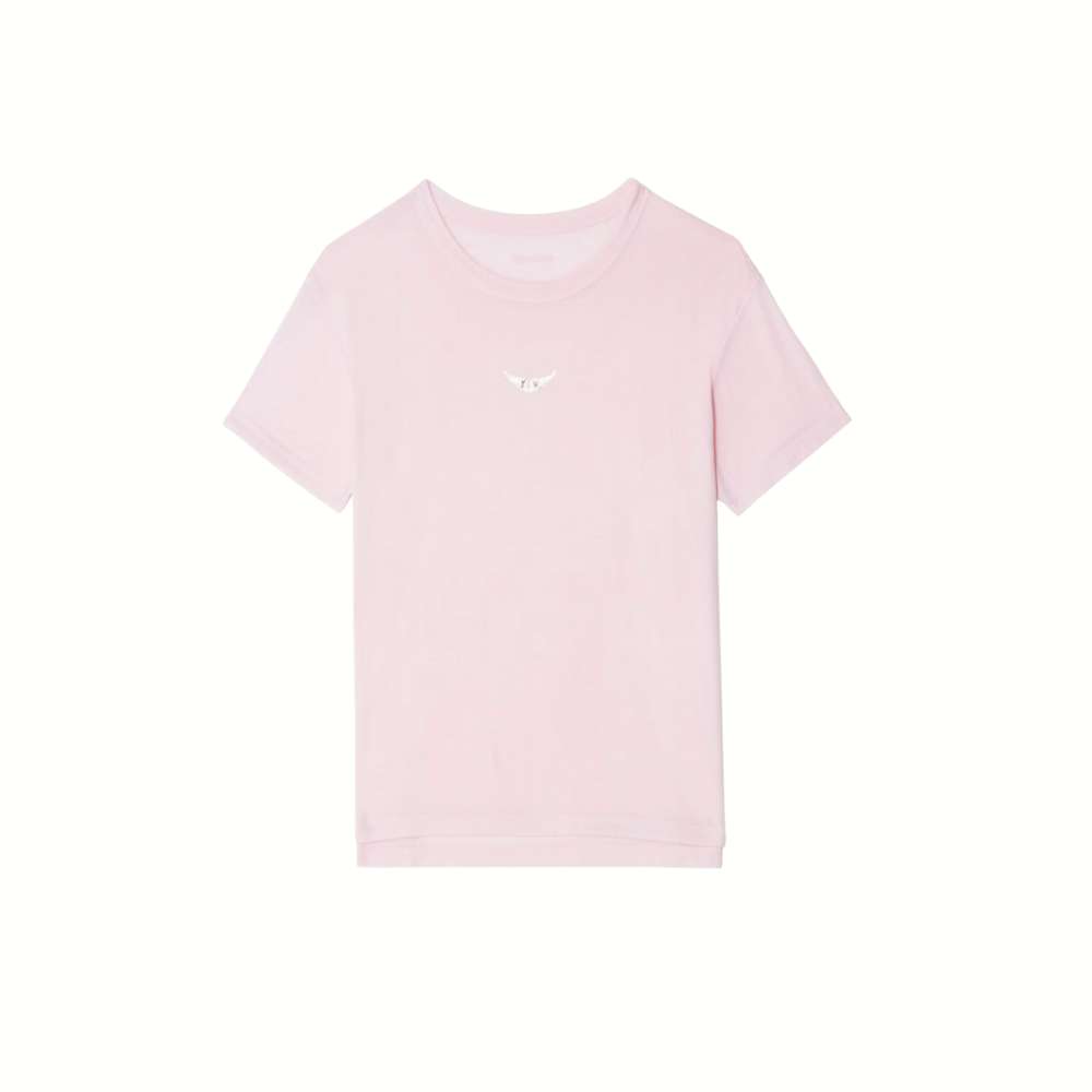 Zadig & Voltaire Marta Wings Strass T-Shirt - Candy – costume