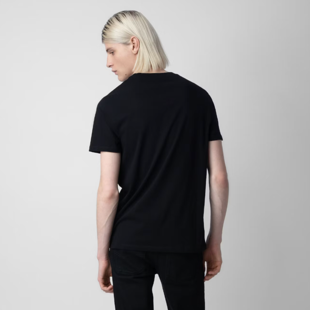 Zadig Voltaire Tommy Skull T Shirt Noir