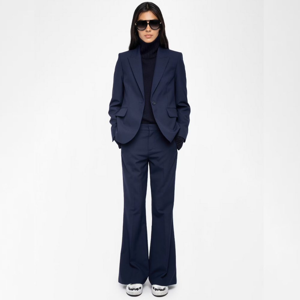 Zadig & Voltaire Prevy Trousers - Blueberry – costume